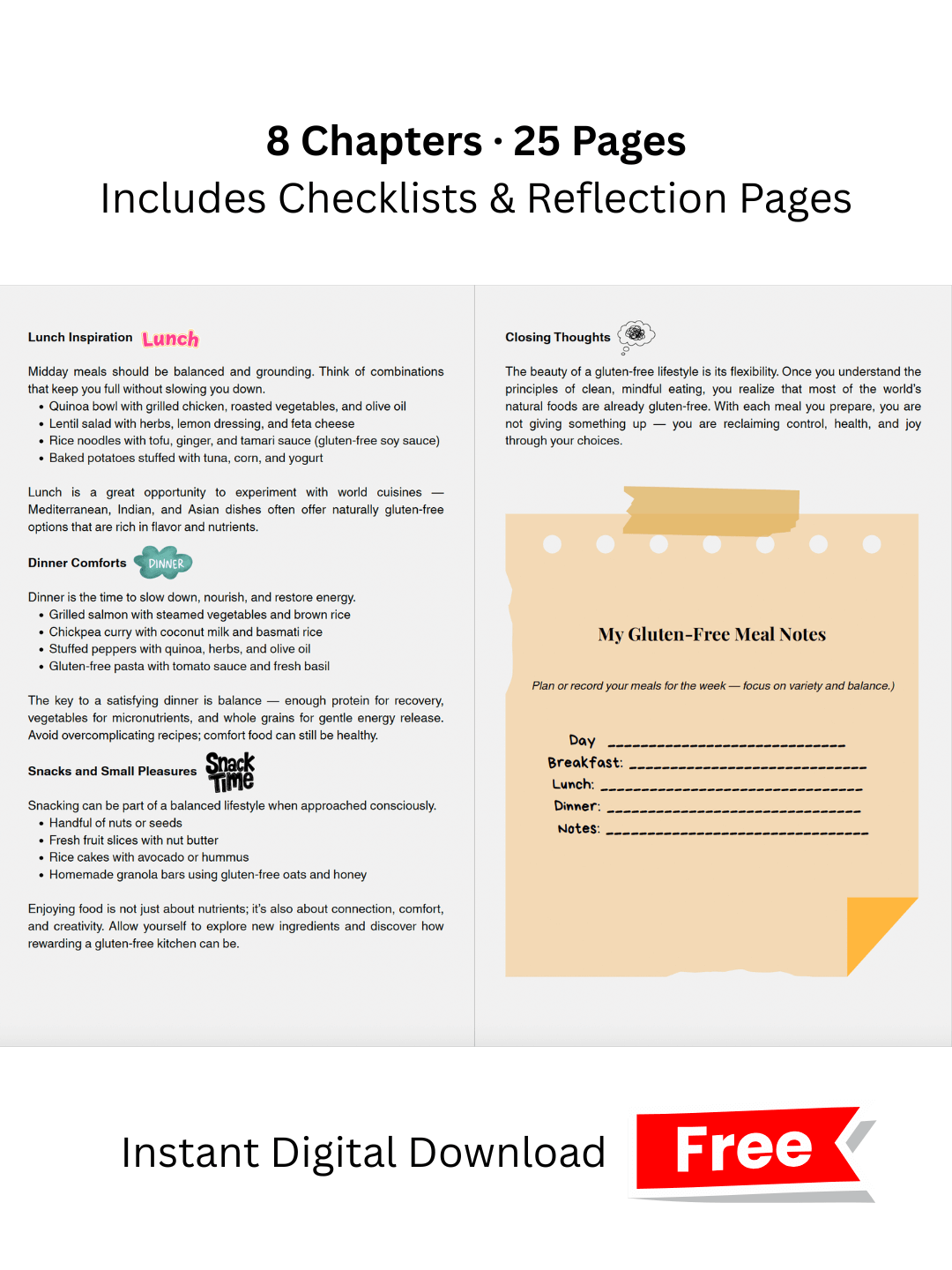 The Hidden Gluten Guide E-Book